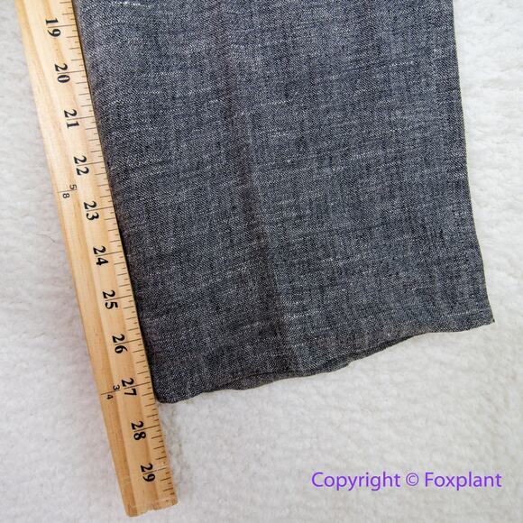 Sigrid Olsen suit 90% linen jacket with matching pants, women size Petite‎ 10 - Picture 12 of 16